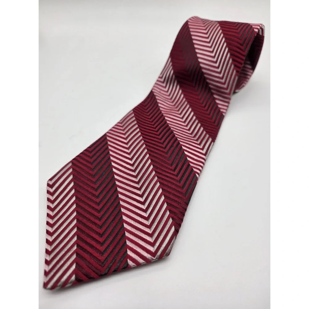 Vintage Michael Kors Multicolor Stripped 100% Silk Tie Made In USA 58